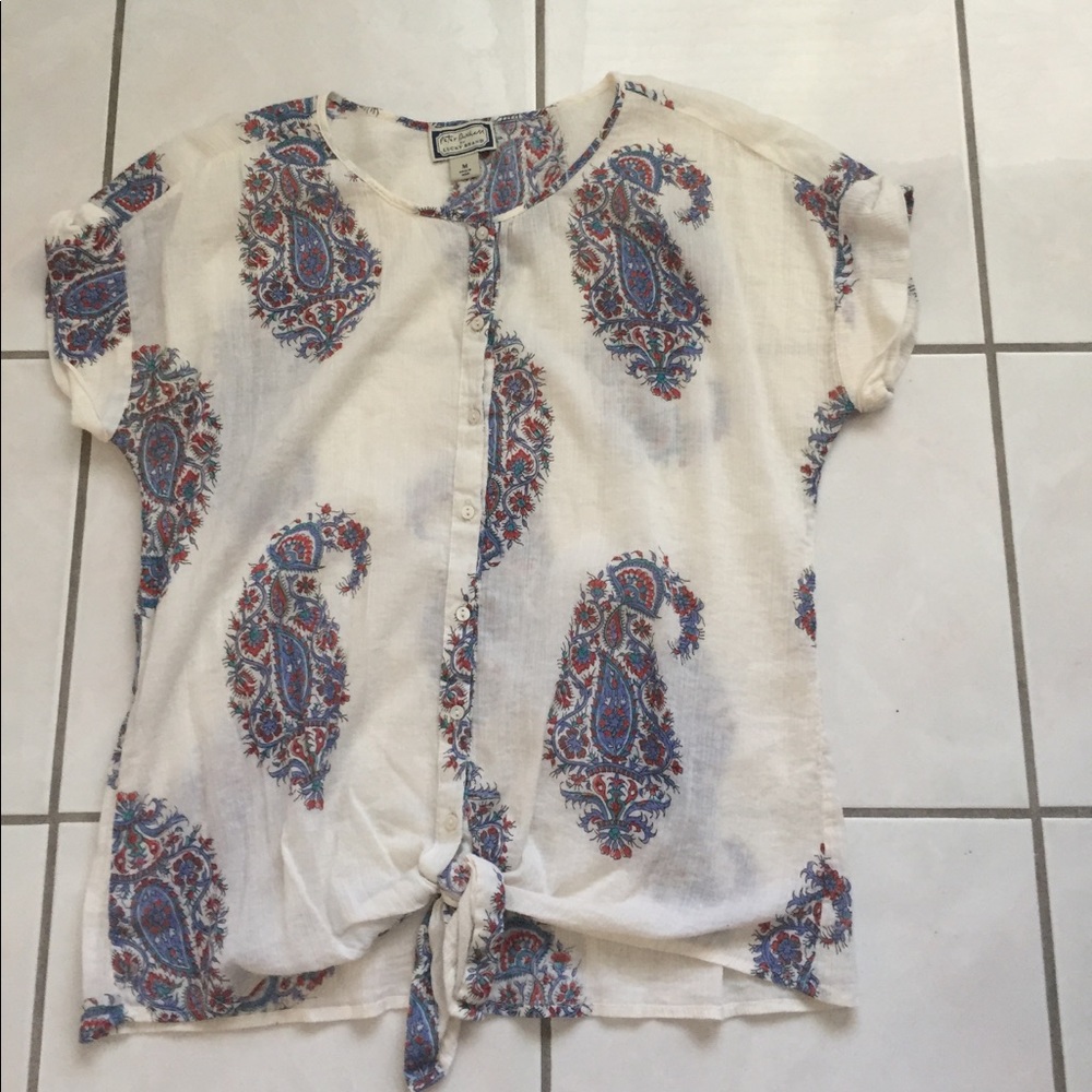 Peter Dunham for Lucky Brand top size medium